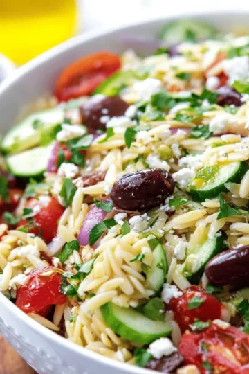 Mediterranean Orzo Salad