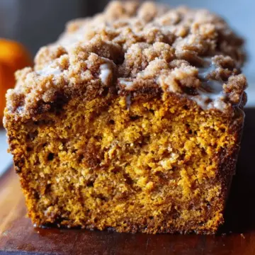 Pumpkin Streusel Bread