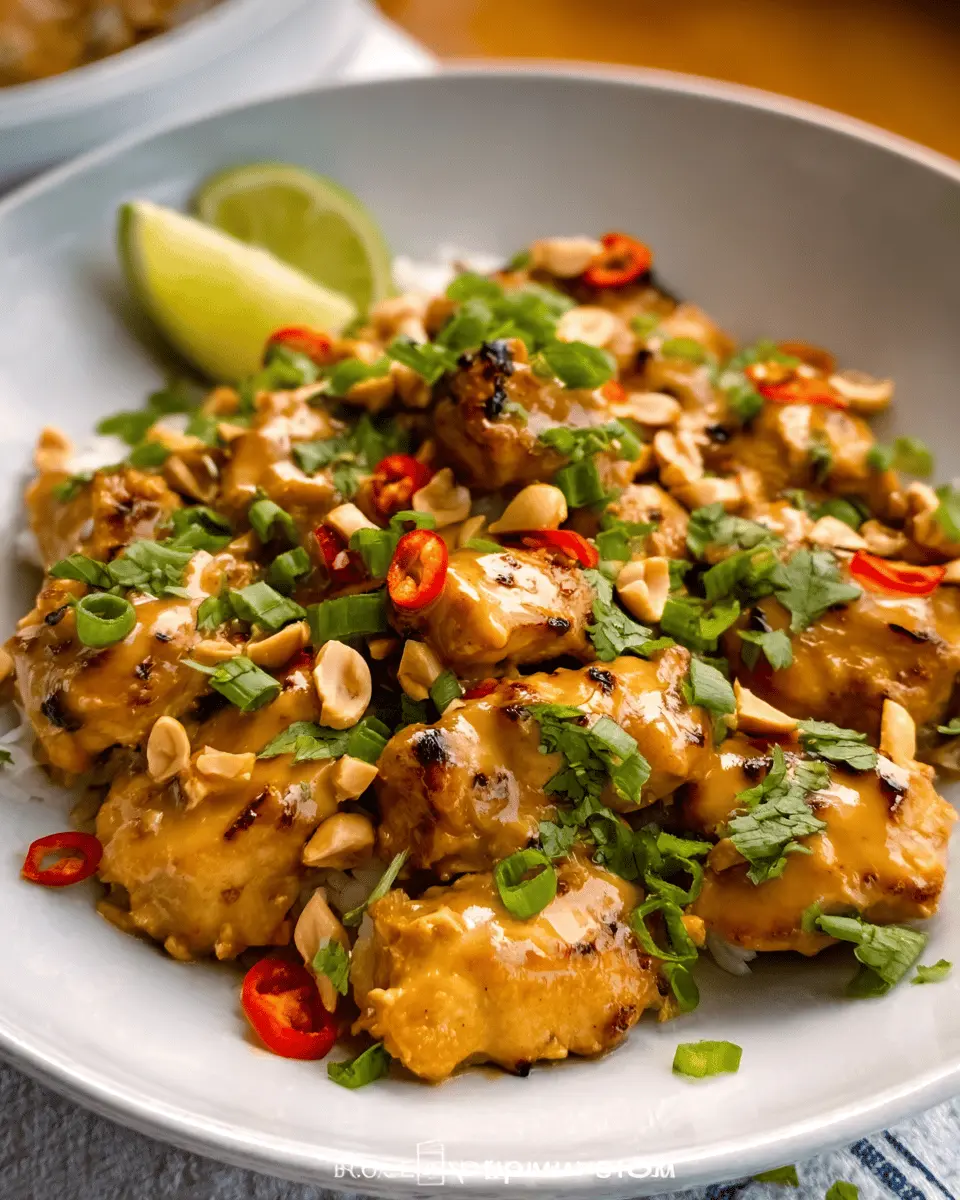 Thai Peanut Chicken: The Best Recipe for a Flavorful Dinner
