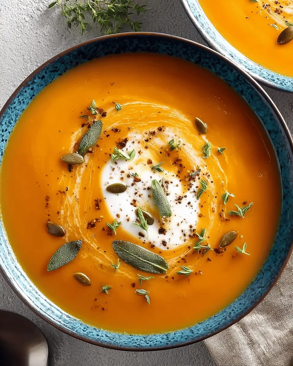 Butternut Squash Soup: The Best Creamy Recipe with Turkey Bacon