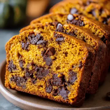 Pumpkin Chocolate Chip Bread