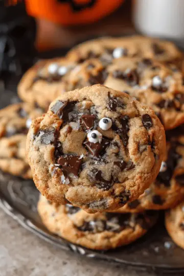 Easy Halloween Chocolate Chip Cookies