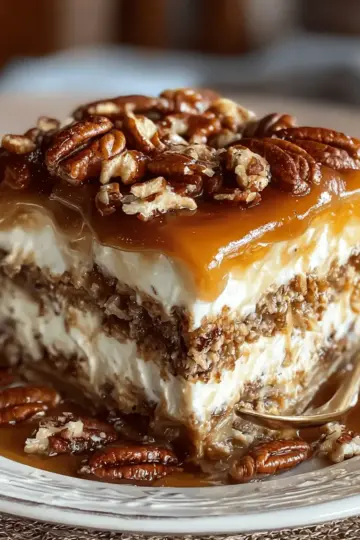 Pecan Pie Lasagna – A No-Bake Dream Dessert