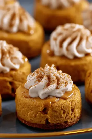 Pumpkin Cheesecake Thumbprints