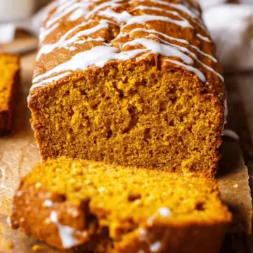 Vanilla pudding pumpkin bread