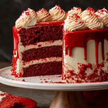 Bloody Red Velvet Cake