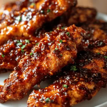 Air Fryer Honey BBQ Chicken Tenders