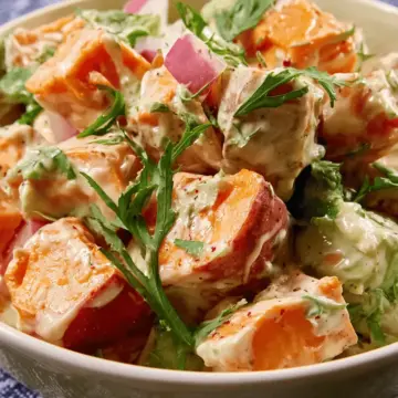 Sweet Potato Potato Salad