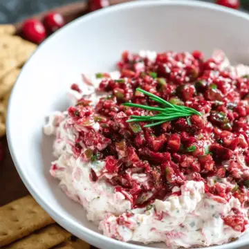 Spicy Cranberry Jalapeno Dip (Perfect for Holidays)