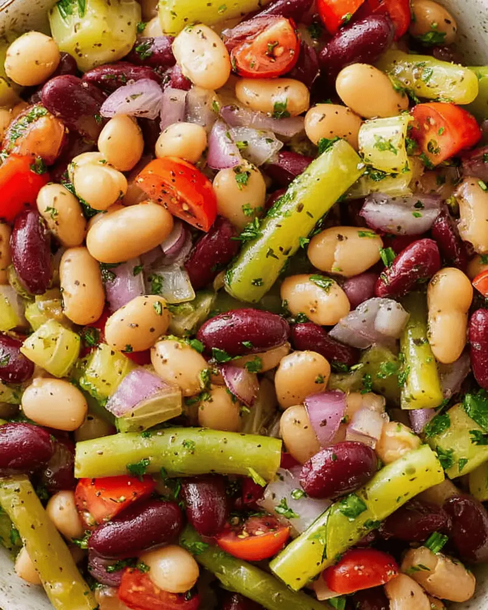 Best Bean Salad: Easy Recipe with Turkey Bacon and Chicken Ham