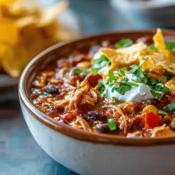 Slow Cooker Chicken Frito Chili
