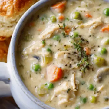 Chicken Pot Pie Soup Recipe