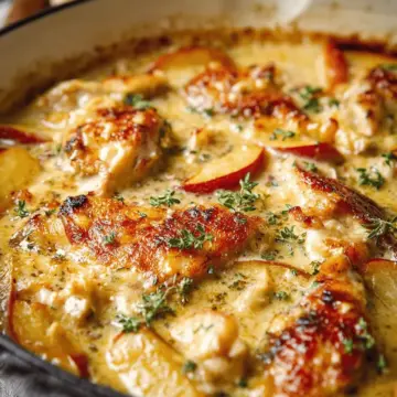 French Chicken Casserole a la Normande