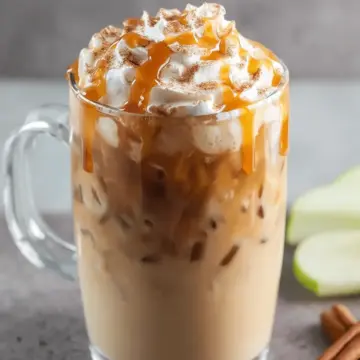 Caramel Apple Spice Iced Coffee Recipe