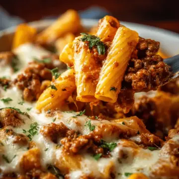 Cooking Baked Ziti With Ground Beef In Naples Italy