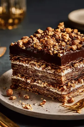 Chocolate-Hazelnut Matzo Cake