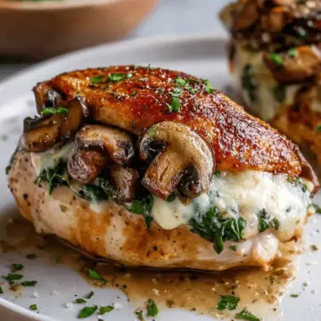 Mushroom Stuffed Chicken Breast – Quick and Easy