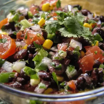 Spicy Black Bean Salad
