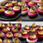 Beet Pickled Deviled Eggs