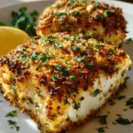 Garlic Parmesan Crusted Halibut: 15-Minute Baked Perfection