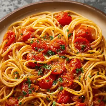 Tomato and Garlic Pasta