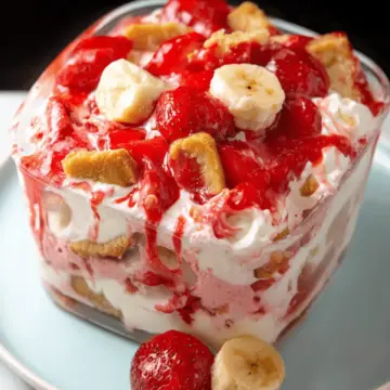 Strawberry Banana Pudding