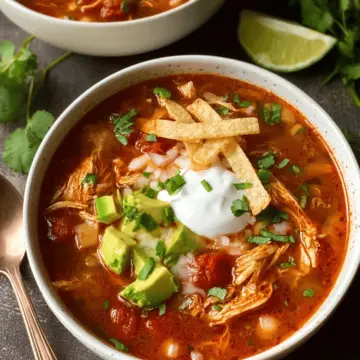 Chicken Enchilada Slow Cooker Soup