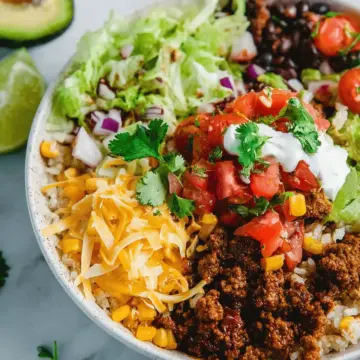 Easy Taco Bowl