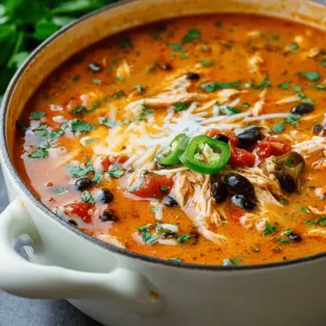 Chicken Enchilada Soup