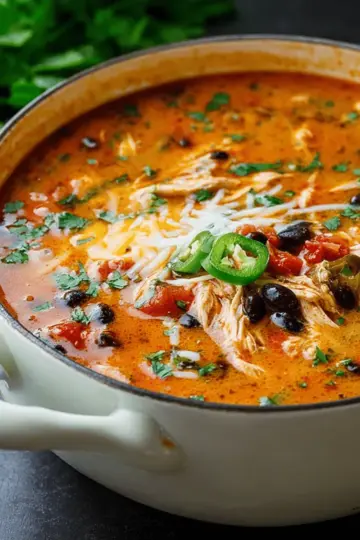 Chicken Enchilada Soup
