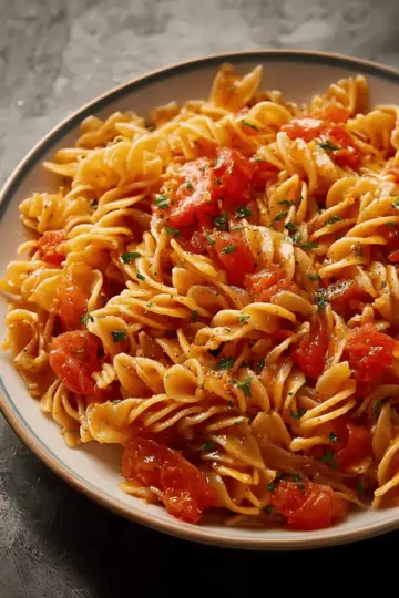 Tomato and Garlic Pasta