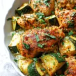 Easy Baked Chicken and Zucchini Recipe