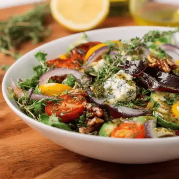 Harvest Salad with Lemon Thyme Dressing