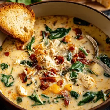 Creamy Tuscan Chicken Soup