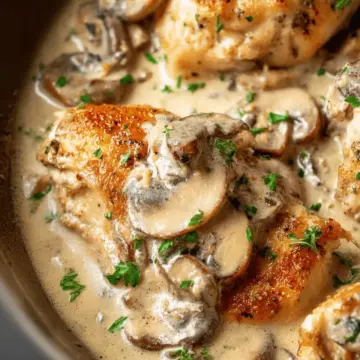Creamy Mushroom Chicken