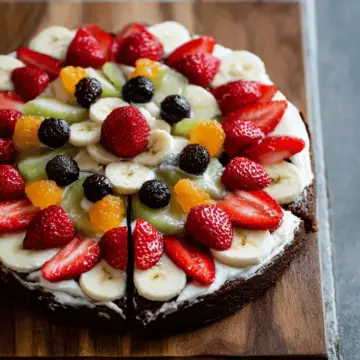 Brownie Pizza