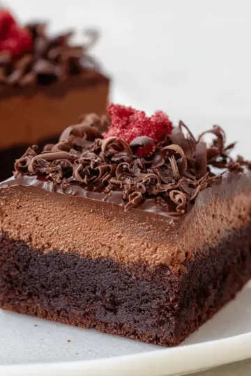 Chocolate Mousse Brownies