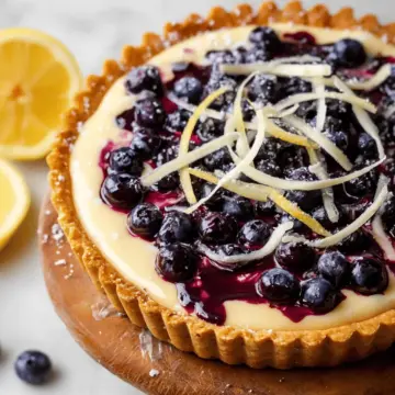 Lemon Blueberry Tart