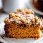 Pumpkin Coffee Cake with Crumb Topping