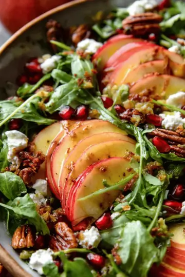 Autumn Harvest Honeycrisp Apple and Feta Salad