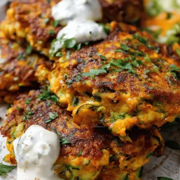 Zucchini & Sweet Potato Fritters