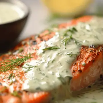 Creamy Dill Sauce for Salmon or Trout