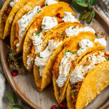 Pumpkin Pie Tacos