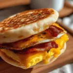Homemade Bacon Egg and Cheese McGriddles