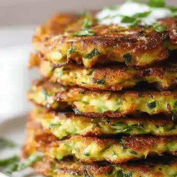 Crispy Zucchini Fritters