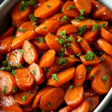 Slow Cooker Glazed Carrots