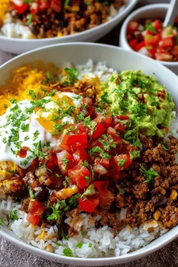 Taco Rice Bowl