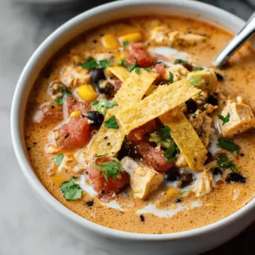 Easy Chicken Taco Soup