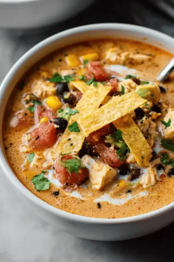 Easy Chicken Taco Soup