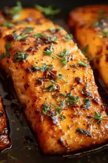 Hot Honey Butter Salmon